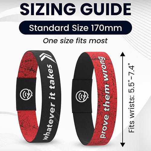 Motivational tap bracelets