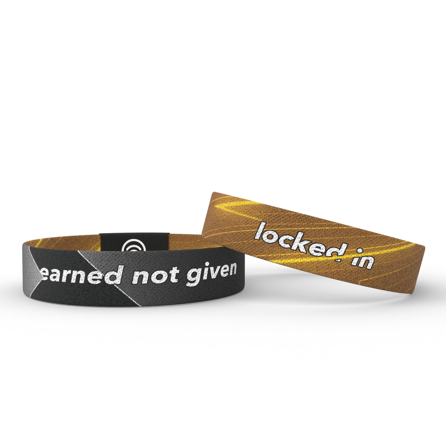 Motivational tap bracelets