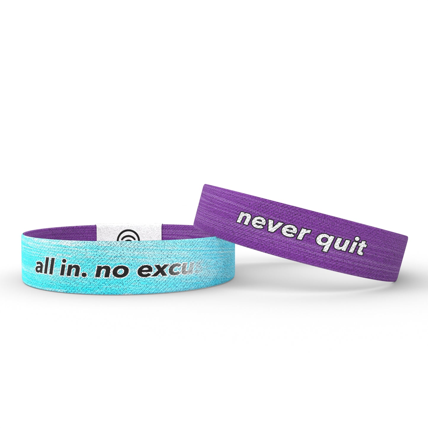 Motivational tap bracelets